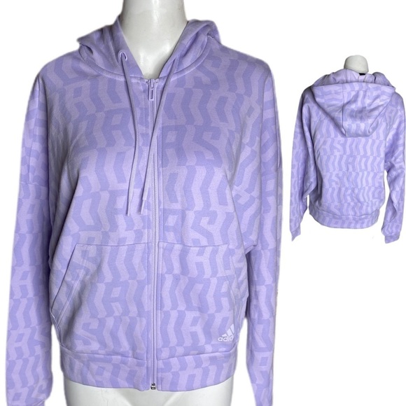 Adidas Multi-sport Jacket Purple Tint Size Small NWT’s - Picture 1 of 10
